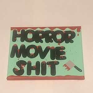 Hand painted Halloween sign